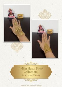 Stunning Gold Hand Harnesses with Pearls