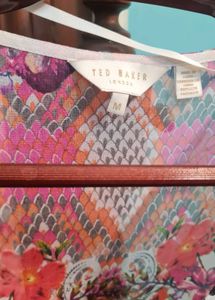 Ted Baker V-Neck Tunic Top/Swimsuit c
