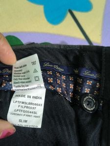 Men's Charcoal Grey Formal Trousers