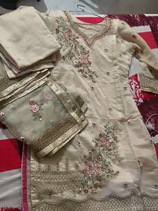 Elegant Embellished Kurta Set