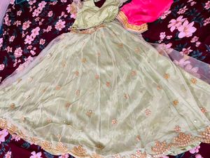 Light Green Lehenga Choli