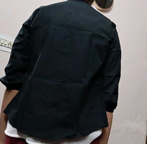 Stylish Black  Ethnic Top