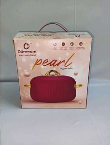 Oliveware Pearl Casserole – 2000ml (Mahroon) | New