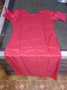 Red Sequin Top