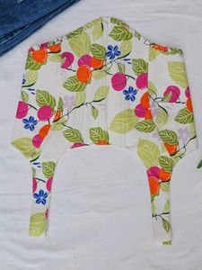 Floral Print Corset Top