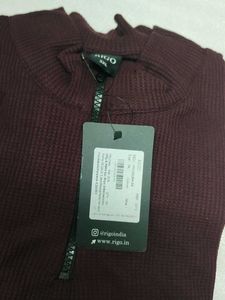 Men's RIGO Waffle Knit Half-Zip Shirt