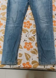 Classic Light Wash Denim Jeans