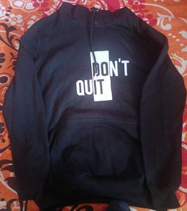 Black 'Don't Quit' Hoodie