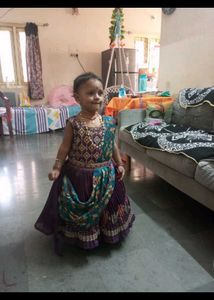 Adorable Girl's Ethnic Dress