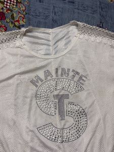 white party wear top