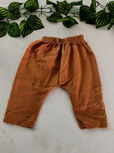 Ohms Brown And Blue Pant Set Of 2( Toddlers)