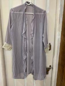 lilac shrug or cover up