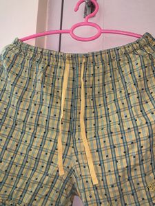 Checkered Sleep Shorts