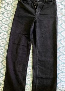 Classic Black Denim Jeans