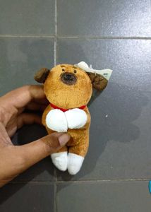 Cute Plush Dog curtain holder Toy