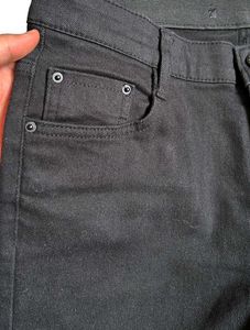 Low rise Black Flared Jeans