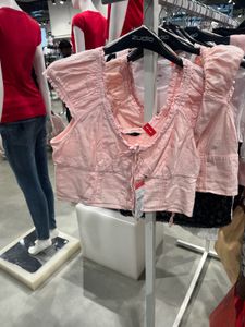 Pink Crop Top