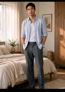 Classic  Gray Trousers