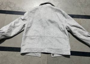 Heavy Winter Gray Casual Jacket