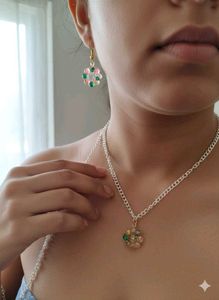 Floral Jewelry Set
