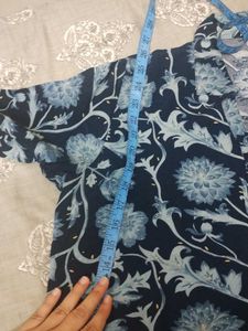 Floral Print Button-Down Top
