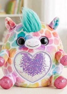 Sparkly Heart Plush Toy