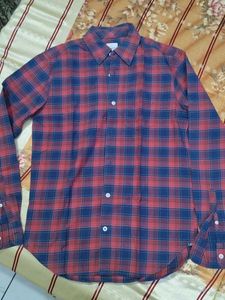 Red & Blue Plaid Shirt