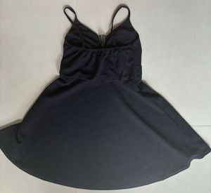 XS Black Skater Dress