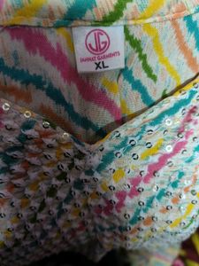 Boho Striped Kurti