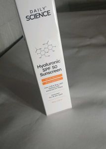 Daily Science Hyaluronic SPF 50 Sunscreen