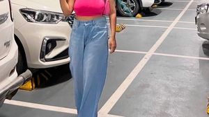 Brand New Newme Asia Wide Legged Jeans