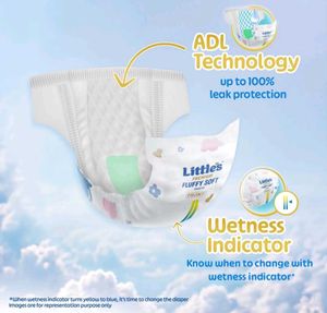 2 packs of Little's Premium Diaper Pants