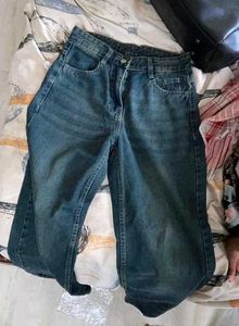 Vintage Dark Wash Straight Leg Jeans