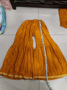 Embroidered Yellow Kurta