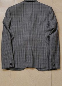 Men's Checked Suit with Vest