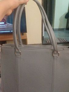 Stylish Grey Tote Bag