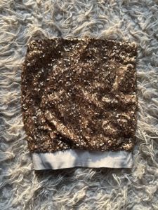 Sparkly Sequin Mini Skirt