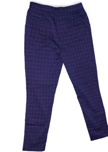 Blue Plaid Trousers