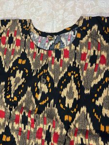 Stylish Printed Kurta with buttons