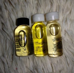 💛castor &amp; olive oil shots💛