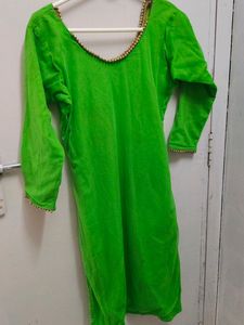 Green Color Kurti