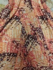 Boho Print Asymmetrical Detail Top