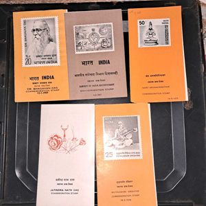 Rare 1960-70s Brochure with stamps.