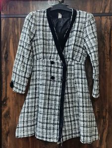 Korean Tweed Style Dress for women