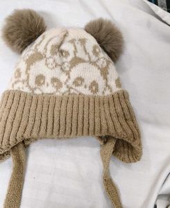 Cute Panda Print Beanie Hat