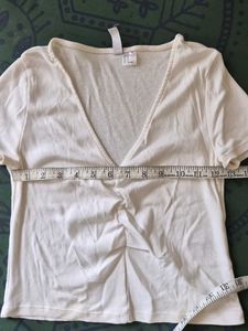 2 HnM crop tops! sparingly used!