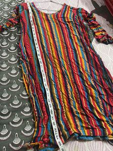 Striped Colorful Kurta