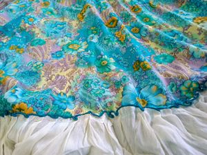 Bohemian Floral Print Maxi long Skirt