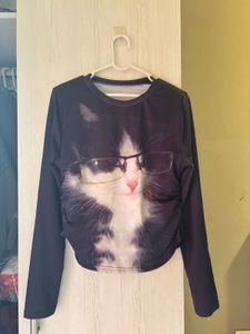 cute cat top