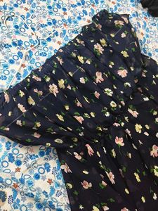 Chic Floral Off-Shoulder Dress